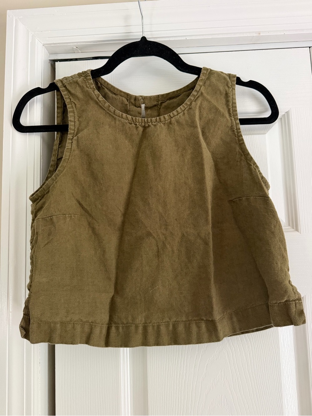 notPERFECTLINEN Loden Green Bay